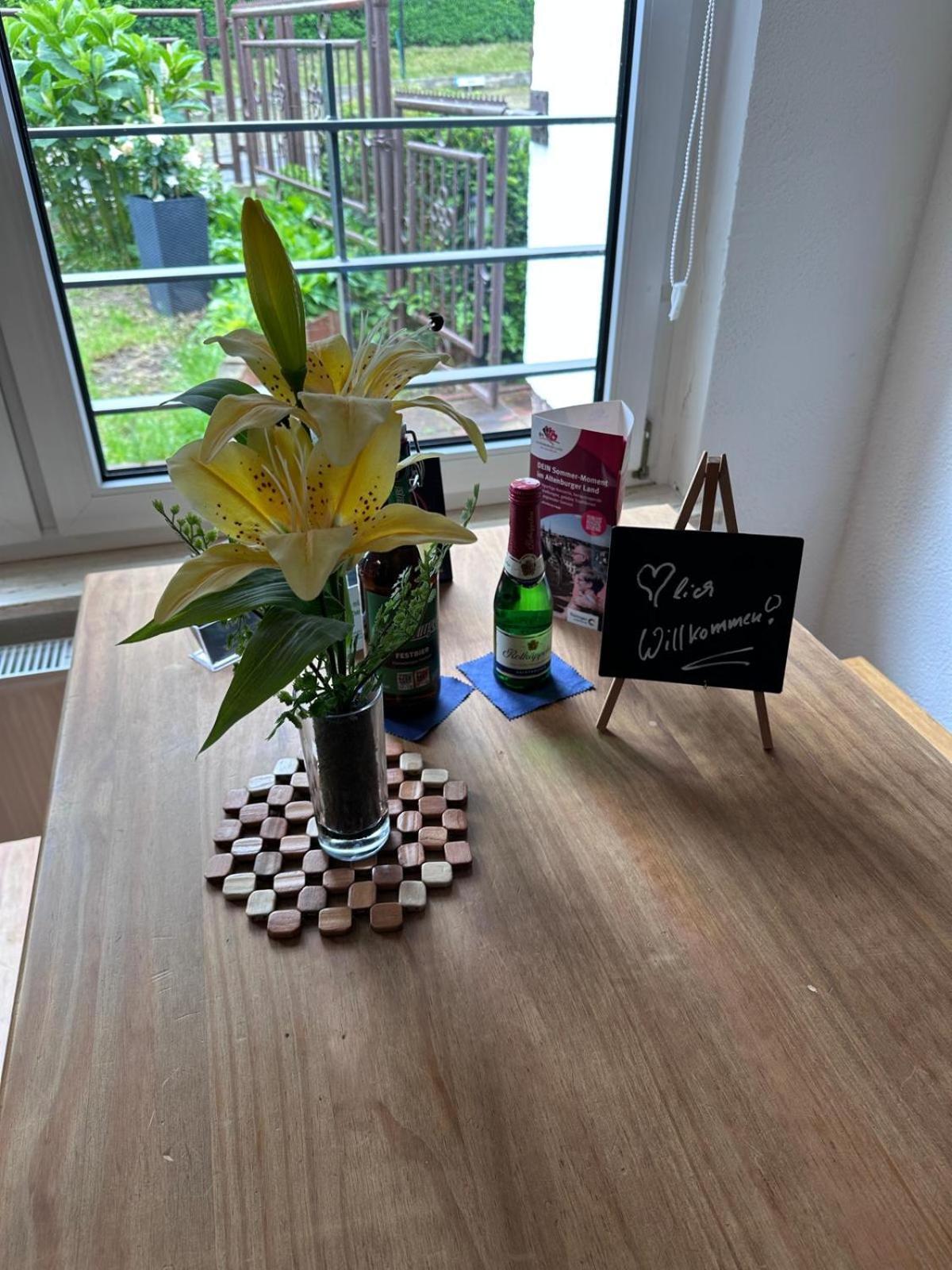 Haus Heiken Apartment Lavendel Altenburg Ngoại thất bức ảnh